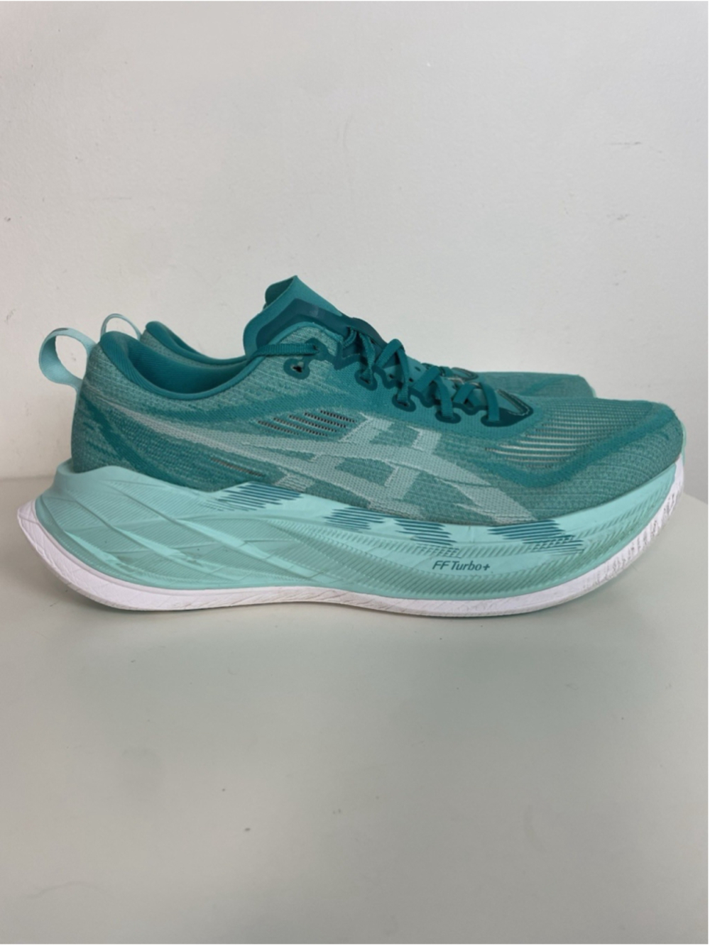ASICS Superblast 2 Men’s 11.5 Wave Teal Illuminate Mint Running Shoes Sneakers